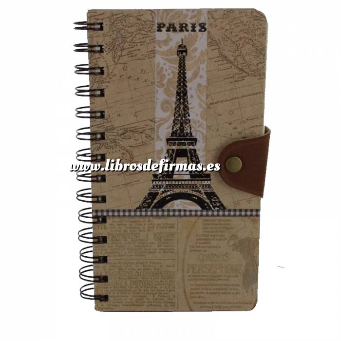 Imagen Agendas Libro de Firmas Kraft Torre Eiffel (Últimas Unidades) 